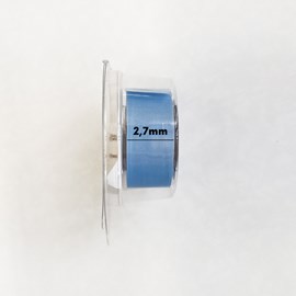 Fita Adesiva Lace Front Azul Aderência Forte 2,7m x 1,90cm