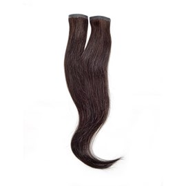 Mega Hair Fita Adesiva, Cabelo Humano, LISO, Nanopele, 60cm