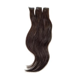 Mega Hair Fita Adesiva, Cabelo Humano, LISO, Nanopele, 60cm